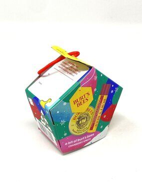 Burt's Bees Holiday Stocking Stuffer Bit of Burt's Lip Balm Cranberry Spritz